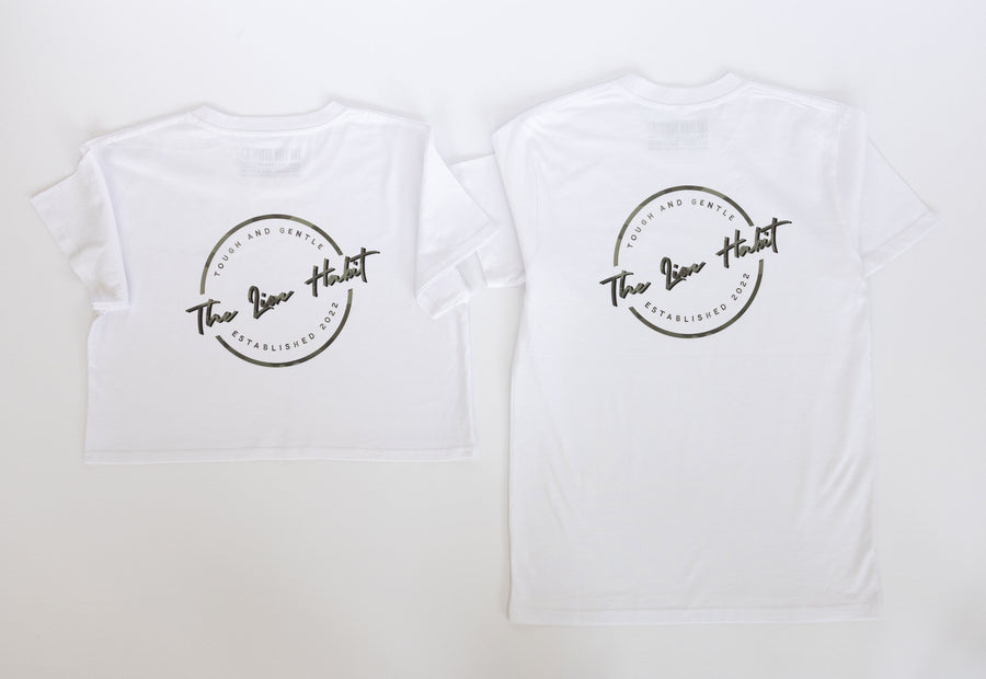 TLH CROPPED CAMO TEE
